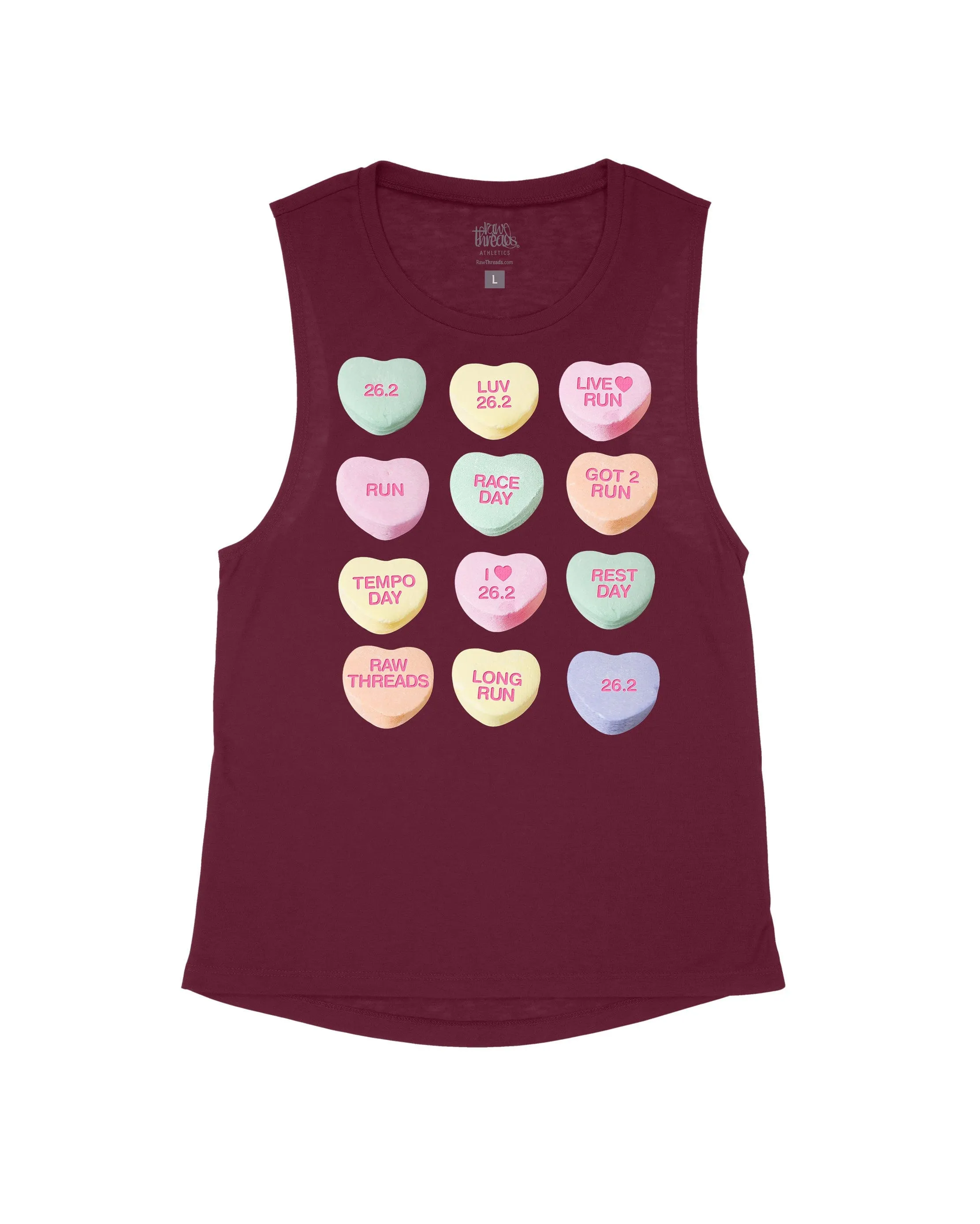 Marathoner's Candy Hearts