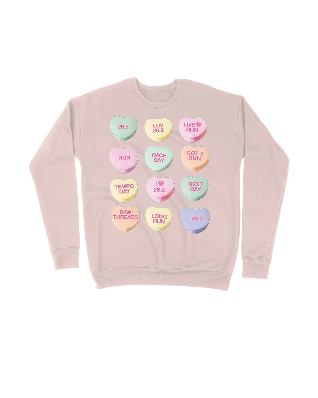 Marathoner's Candy Hearts