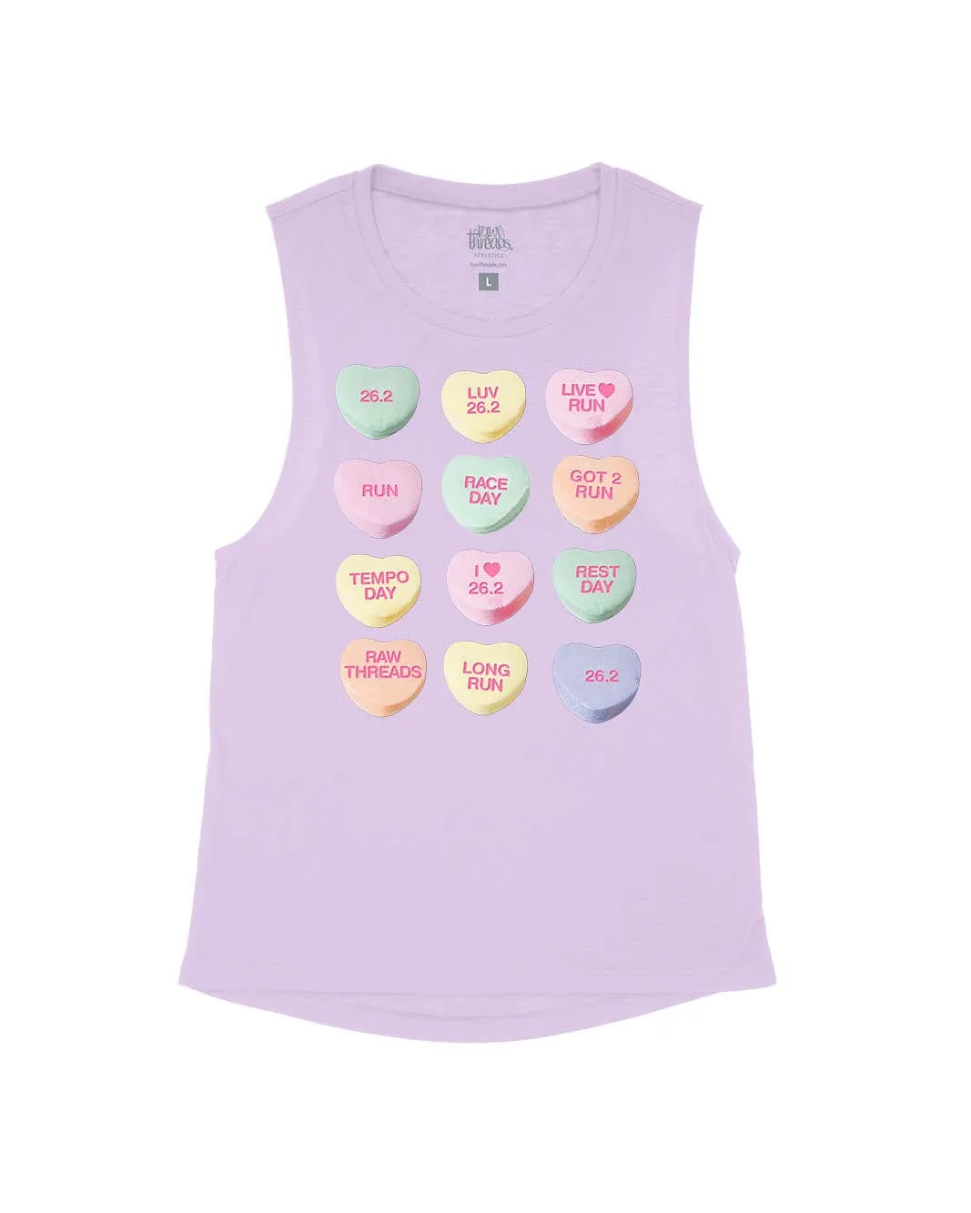 Marathoner's Candy Hearts