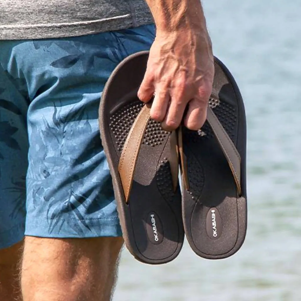Mariner Men's Flip Flop - Brown/ Toffee