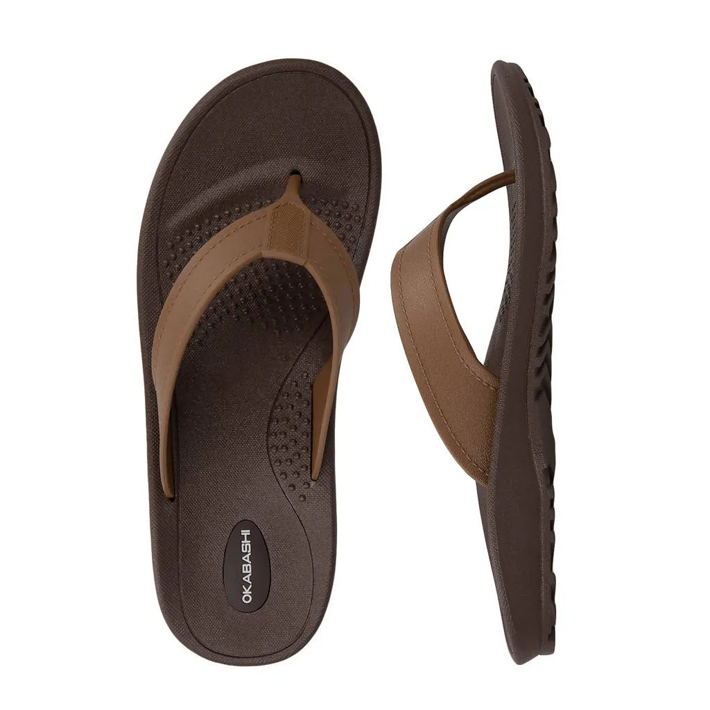 Mariner Men's Flip Flop - Brown/ Toffee
