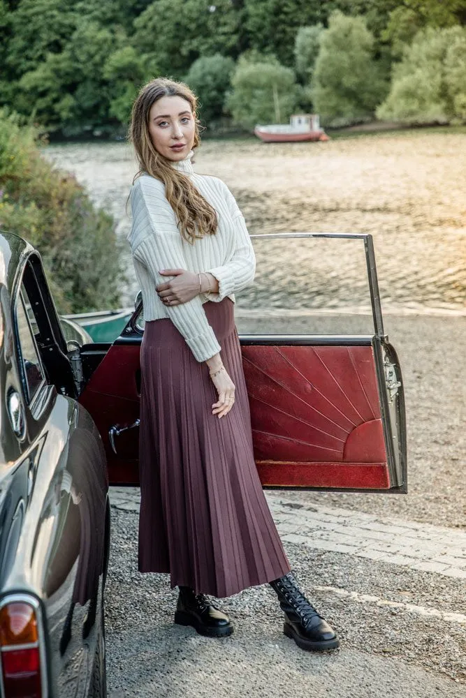 Maxi Accordion Skirts