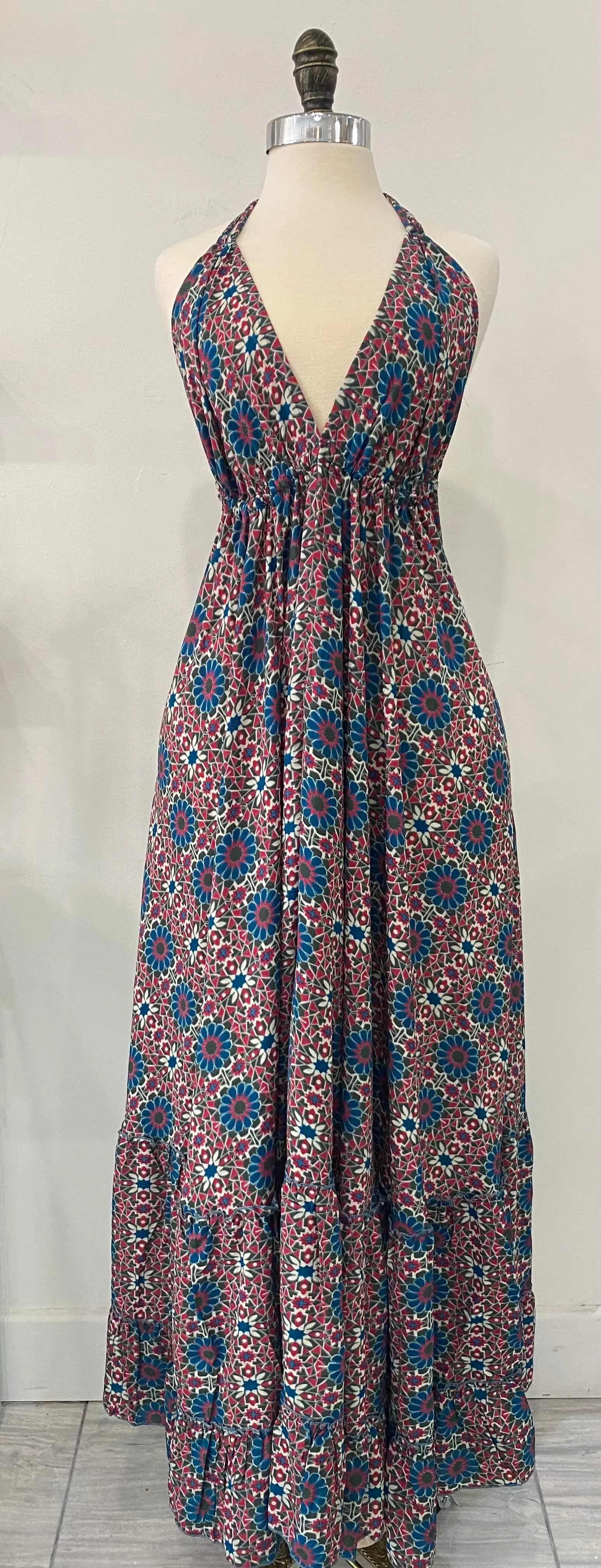 Maxi Halter Summer Dress