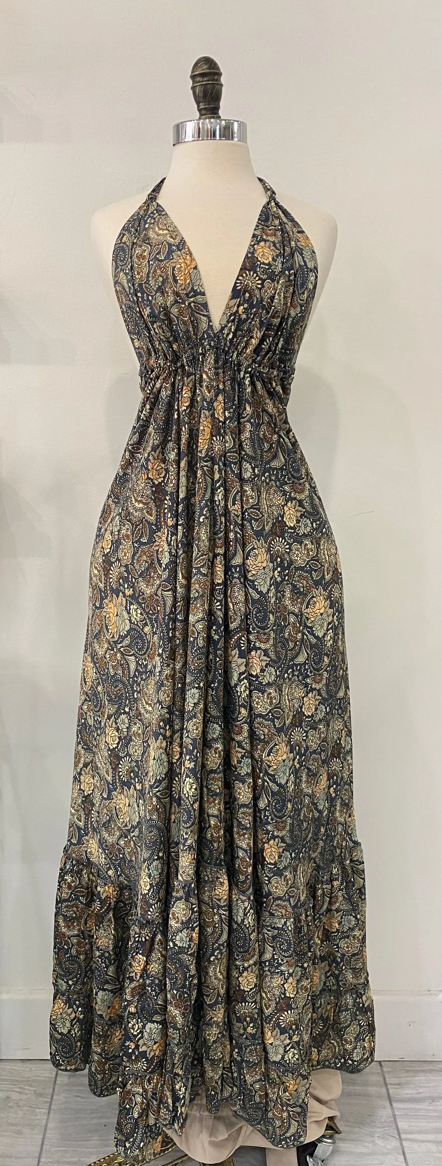 Maxi Halter Summer Dress