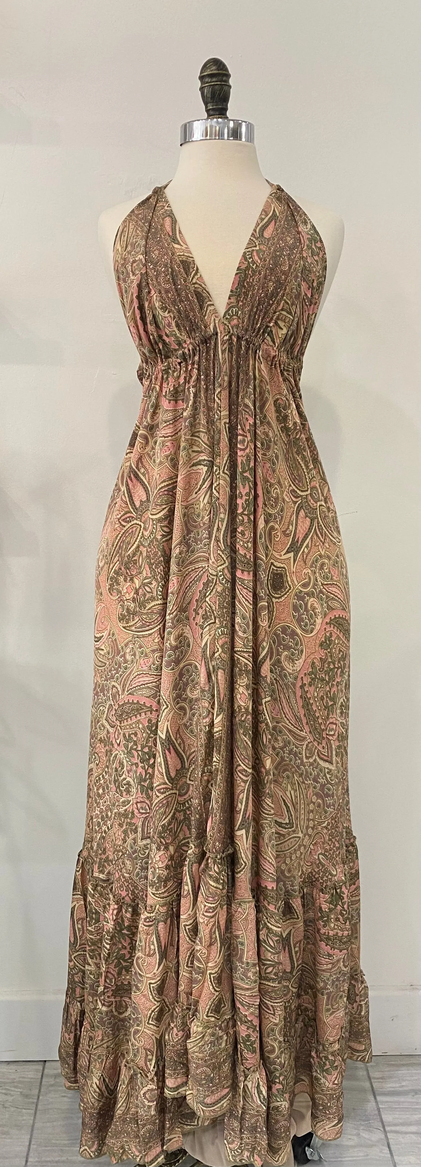Maxi Halter Summer Dress