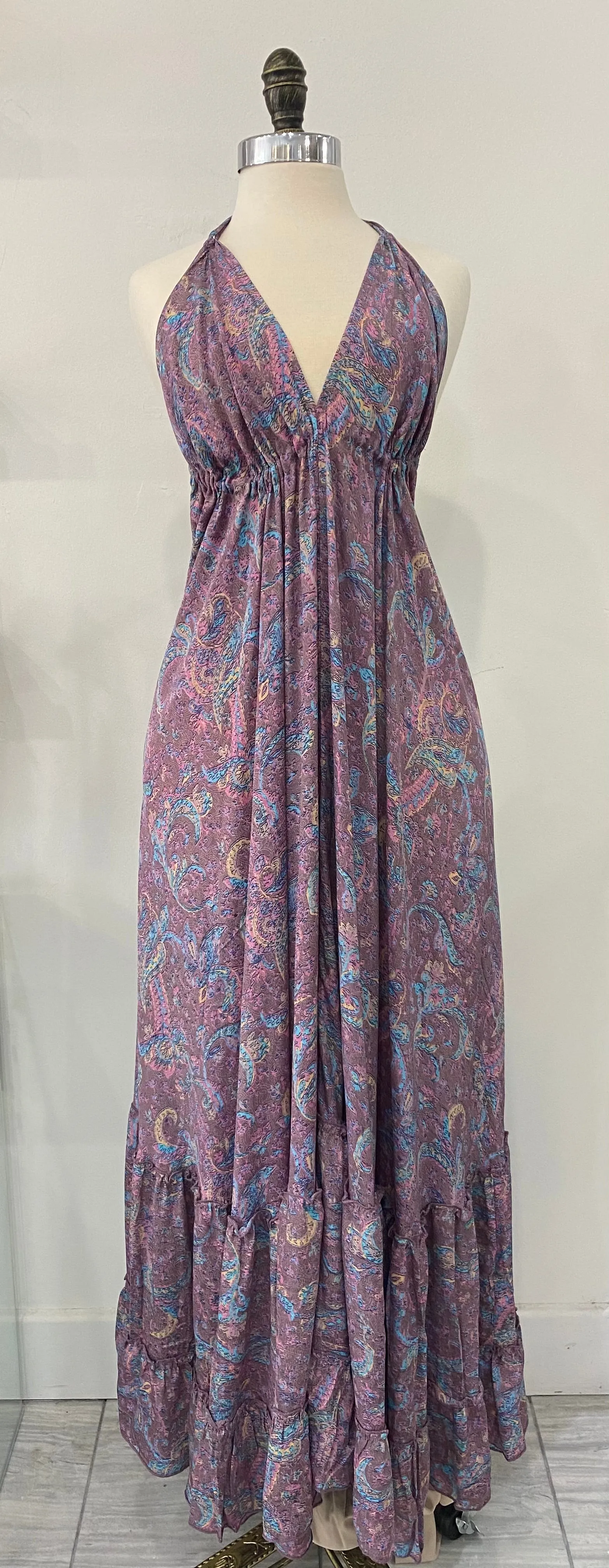 Maxi Halter Summer Dress