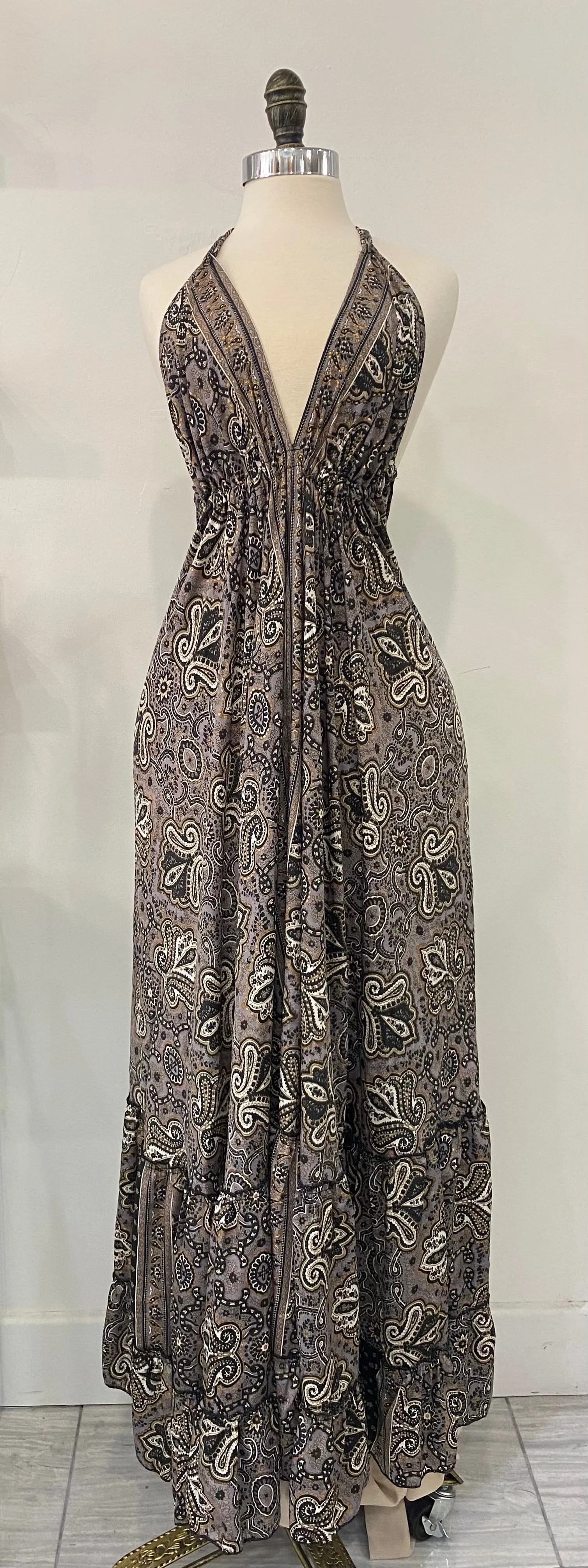 Maxi Halter Summer Dress