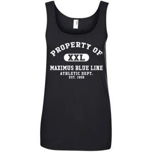 Maximus Blue Line Athletic dept. Ladies Ringspun Cotton Tank Top