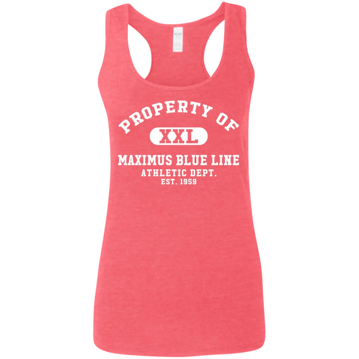 Maximus Blue Line Athletic dept. Ladies' Softstyle Racerback Tank