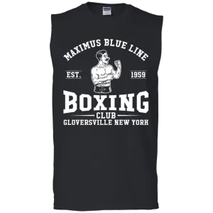 Maximus Blue Line Boxing Club  Sleeveless T-Shirt