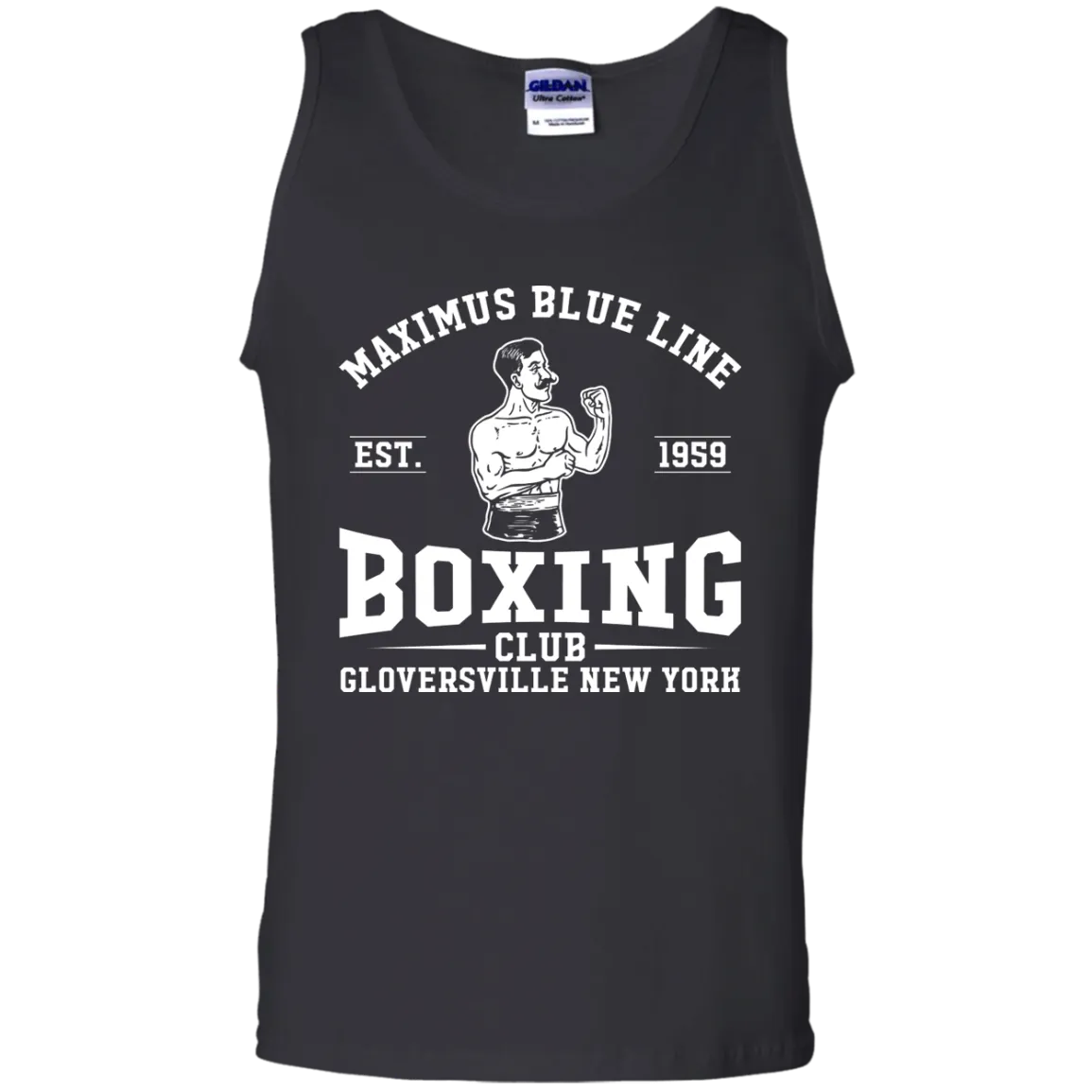 Maximus Blue Line Boxing Club tank top