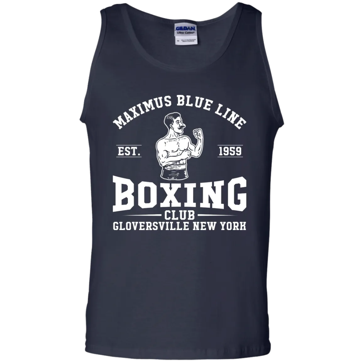 Maximus Blue Line Boxing Club tank top