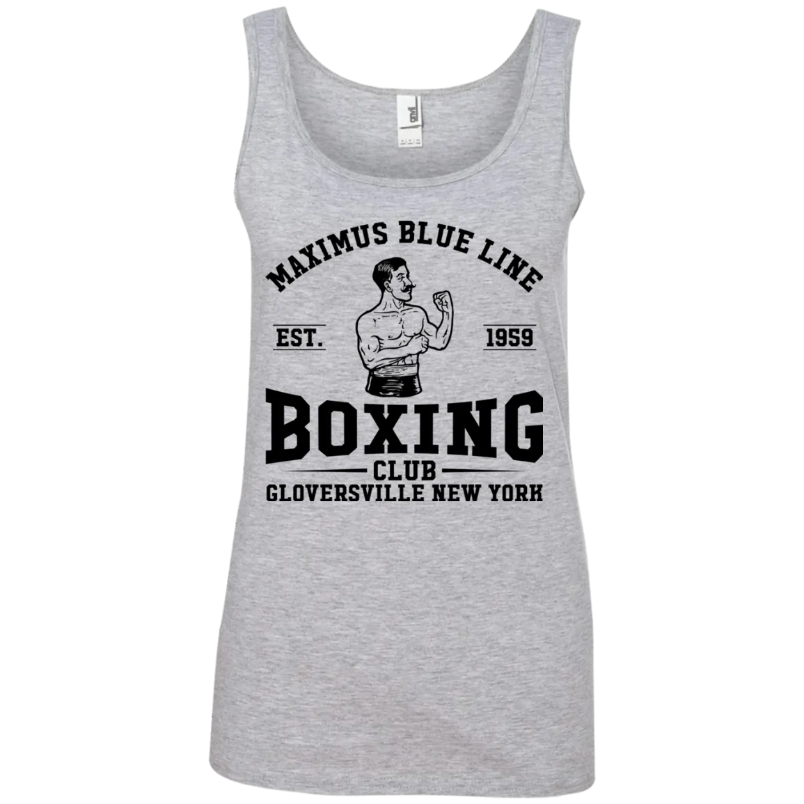 Maximus Boxing Club Ladies' Soft  Ringspun  Tank Top