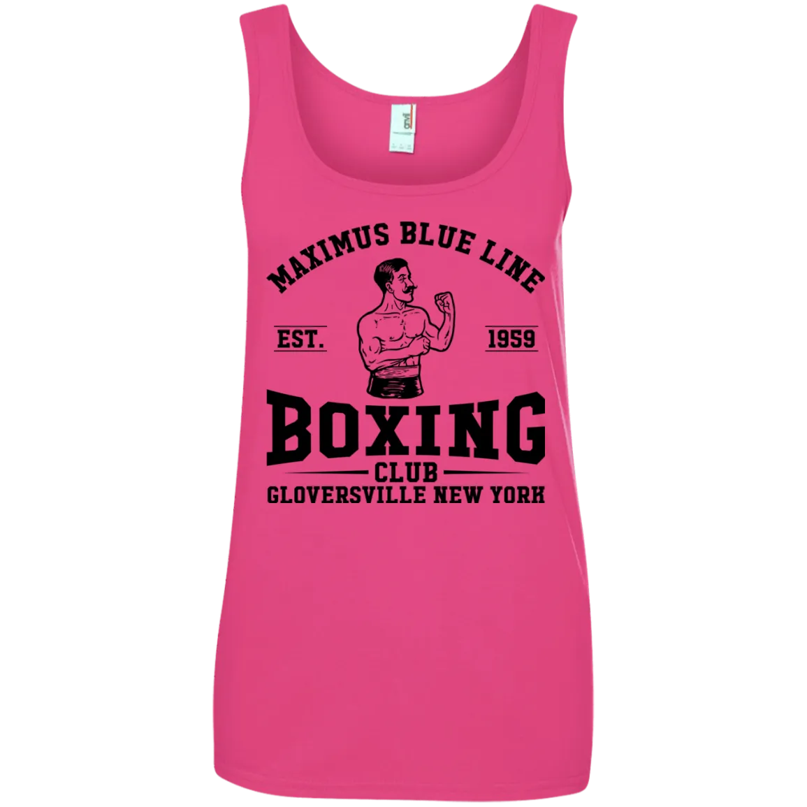 Maximus Boxing Club Ladies' Soft  Ringspun  Tank Top