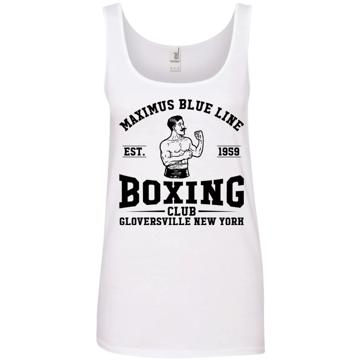 Maximus Boxing Club Ladies' Soft  Ringspun  Tank Top