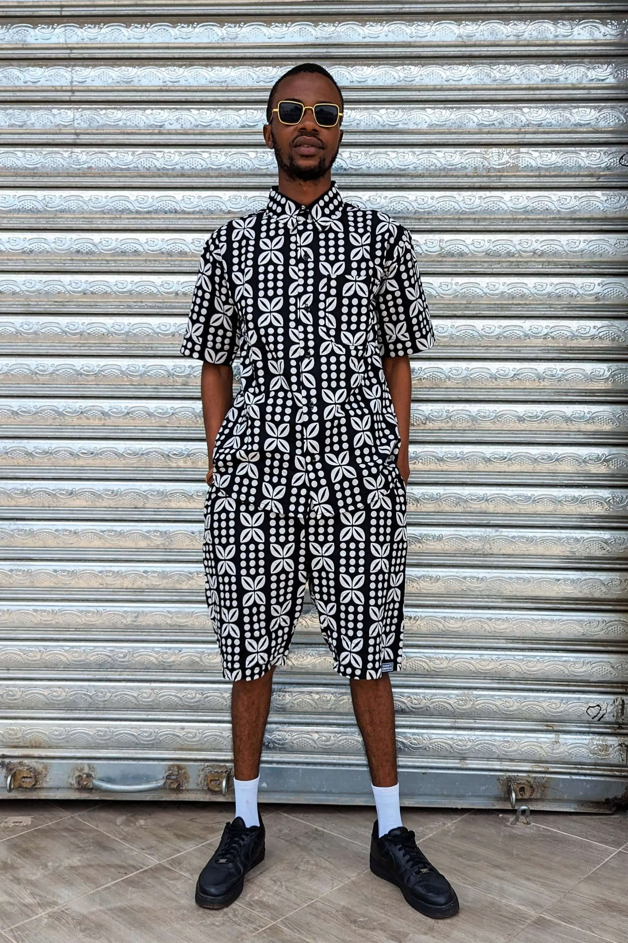 Mena Mena African Print Board Shorts