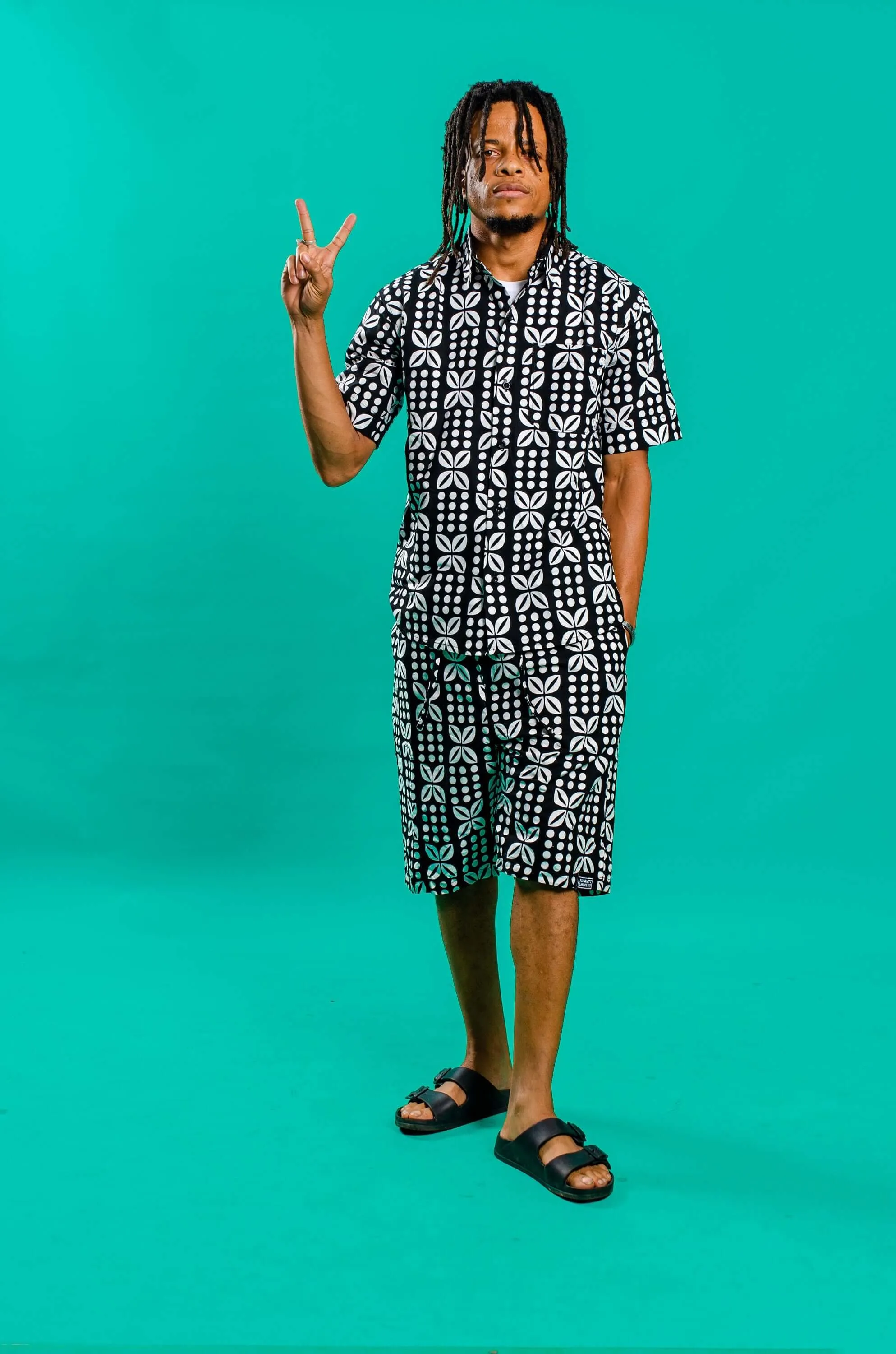 Mena Mena African Print Board Shorts