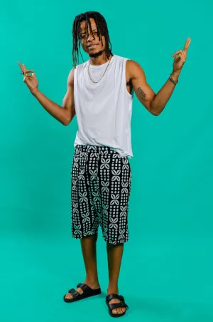Mena Mena African Print Board Shorts