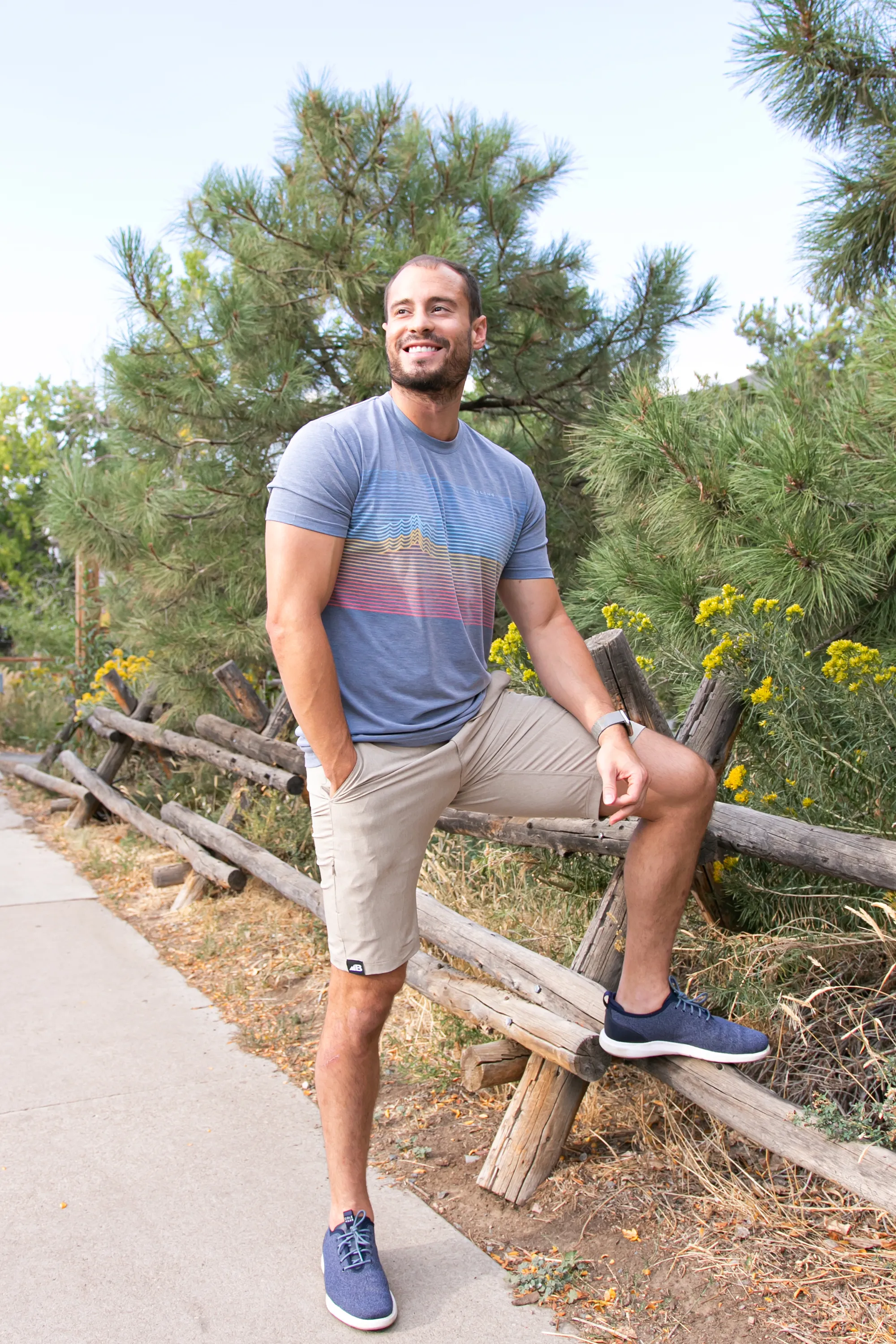 Men's 10" Rocky Mountain Board Shorts