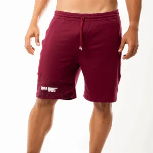 Men's Athletic Dark Red Shorts