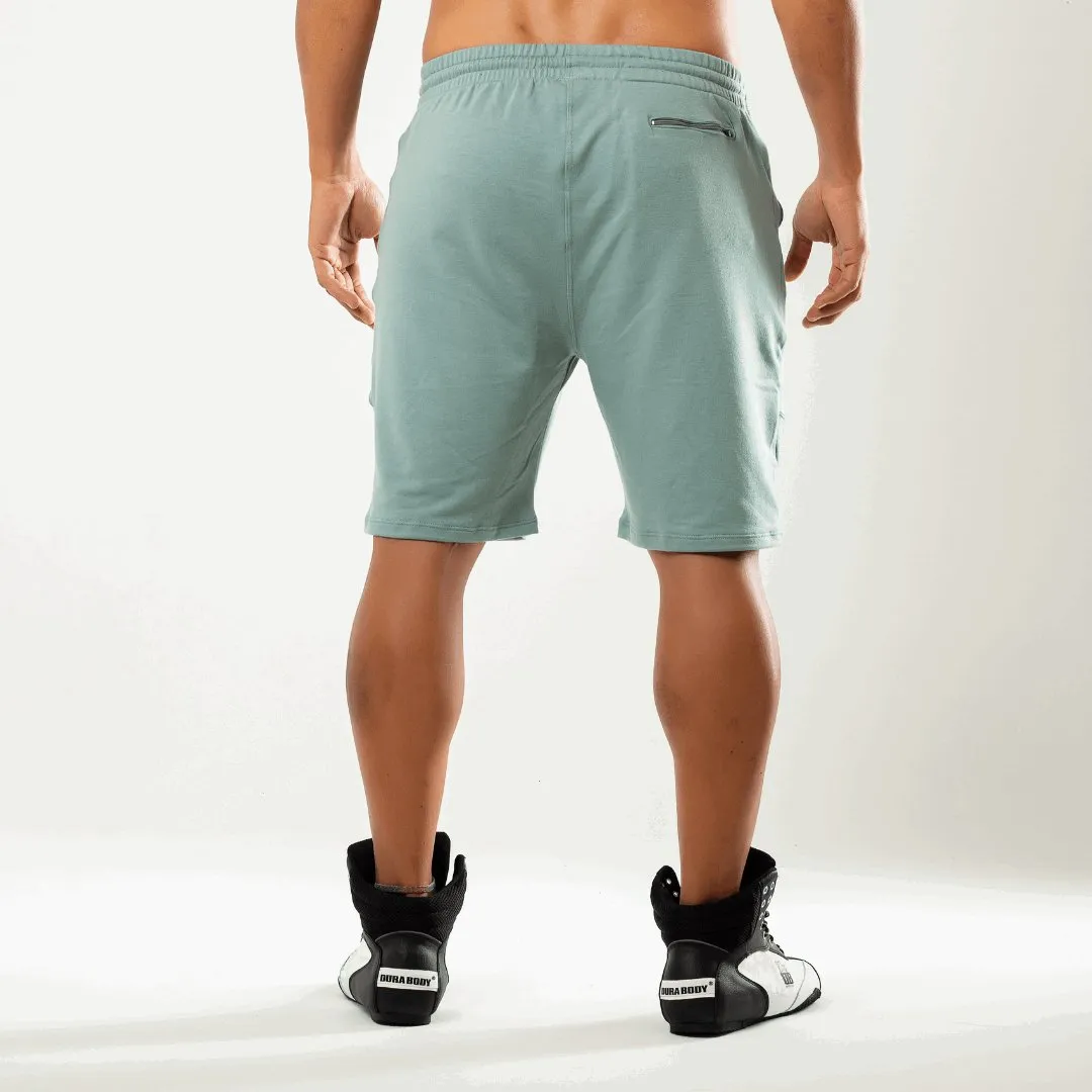 Men's Athletic Light Olive Shorts