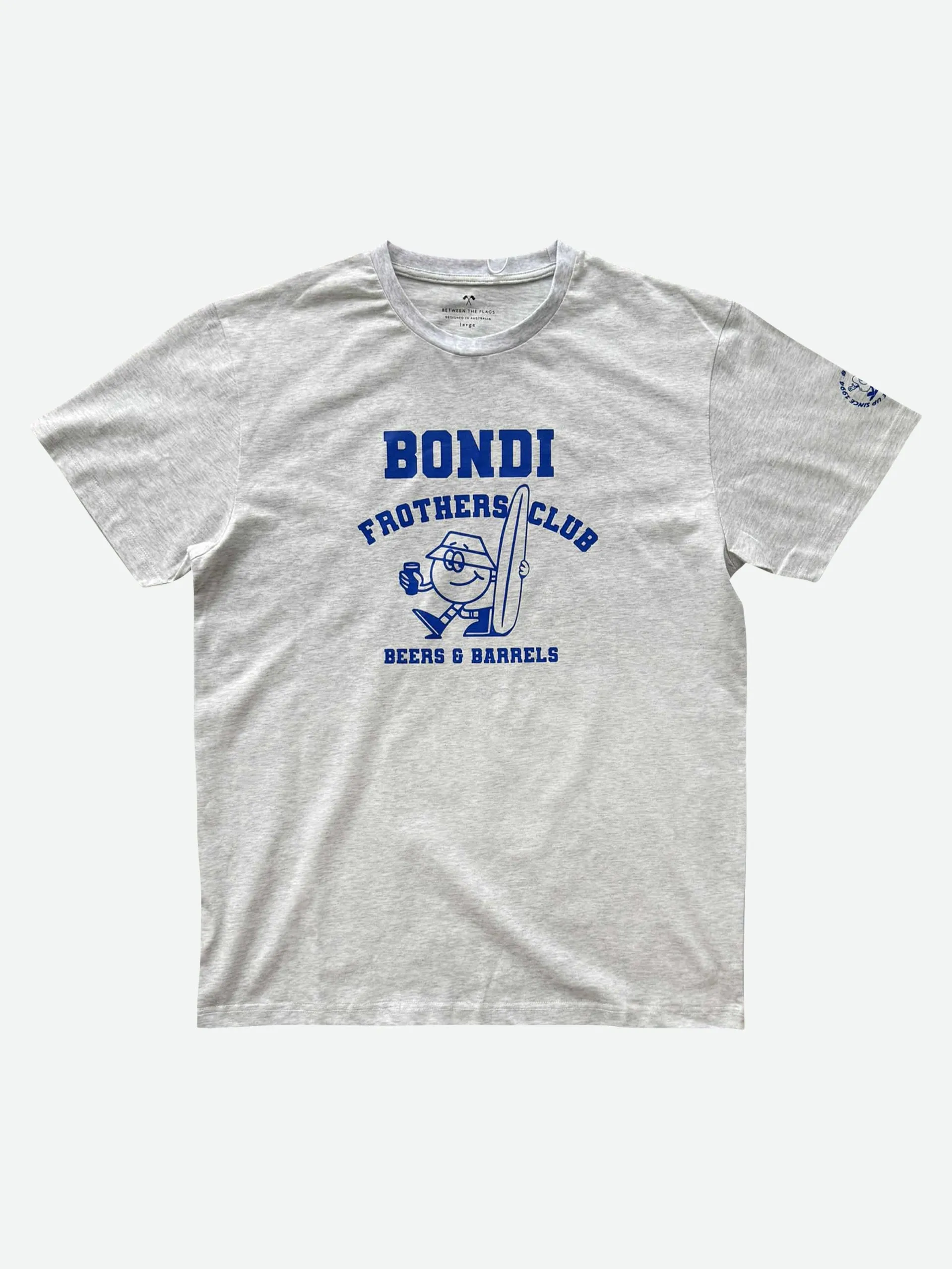 Men's Frother Tee (Snow Marle)