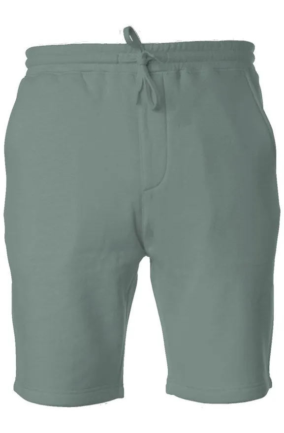 Men's Garment-Dyed Fleece Sweat-Shorts