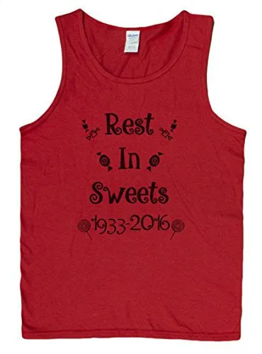Men's Gene Wilder Tribute "Rest In Sweets" Tank Top