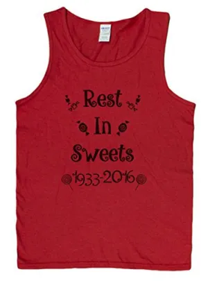 Men's Gene Wilder Tribute "Rest In Sweets" Tank Top