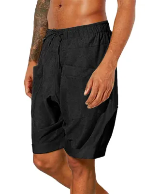 Men's Gym Yoga Sports Casual Loose Elastic Waist Shorts