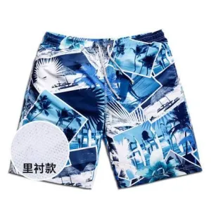 Men's Palm Tree Beach Shorts