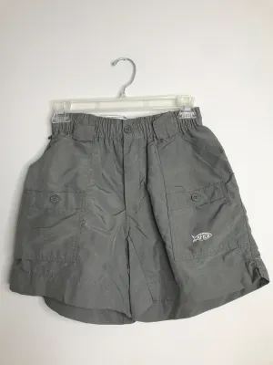 Mens Pant Size 28 Men's(XS) Gray AFTCO Shorts