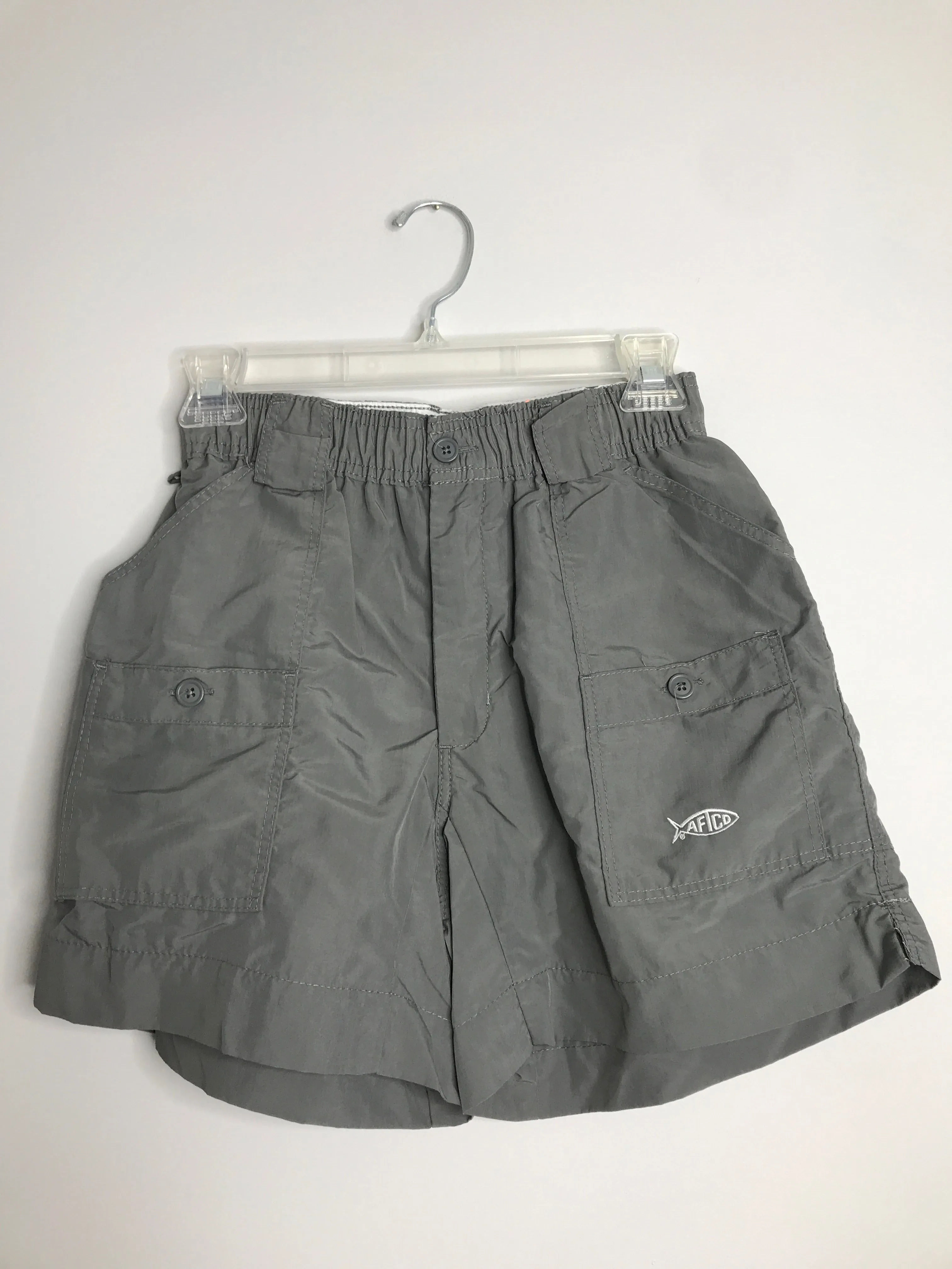 Mens Pant Size 28 Men's(XS) Gray AFTCO Shorts