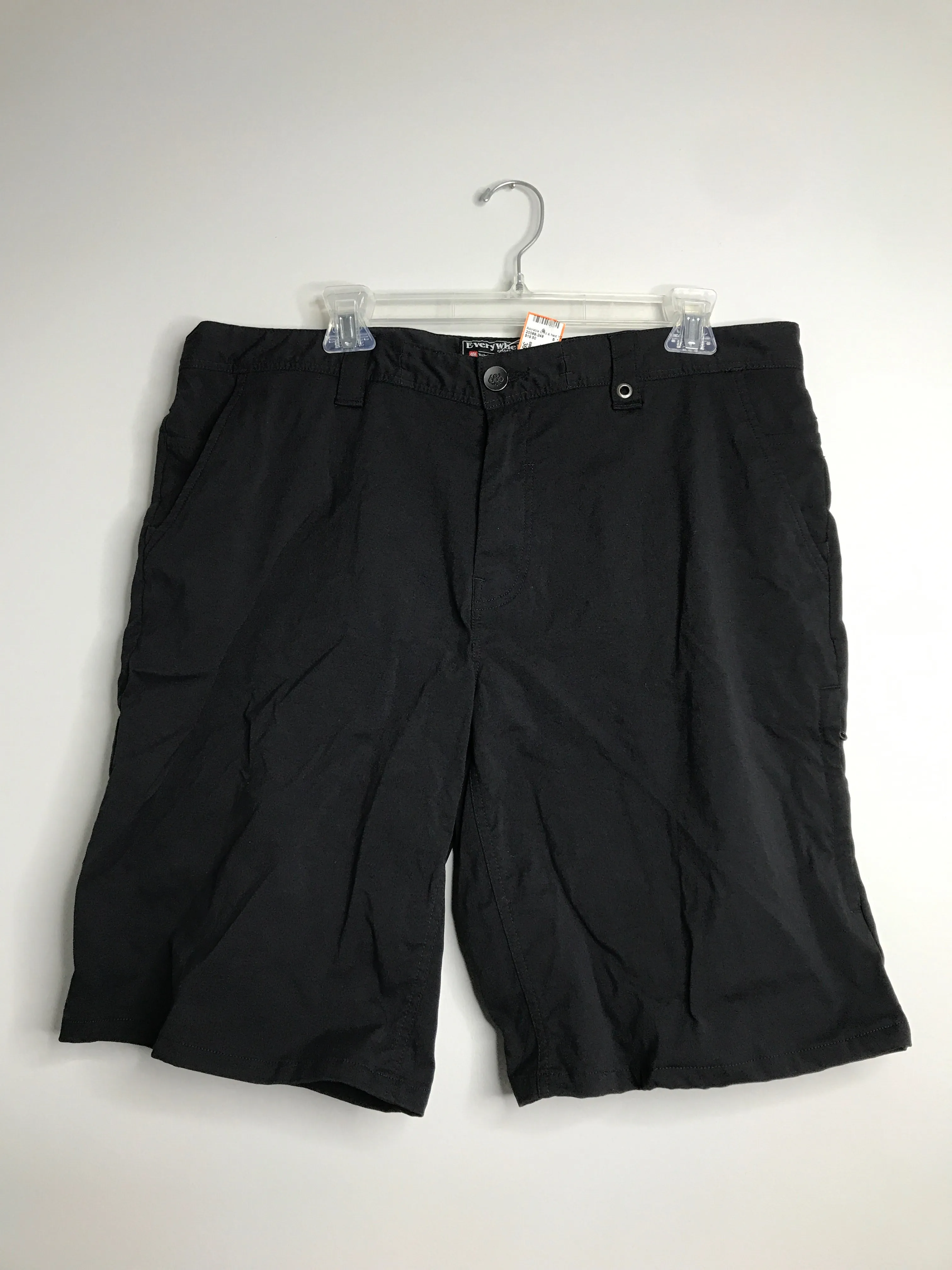 Mens Pant Size 36 Men's(LG) Black 686 Shorts