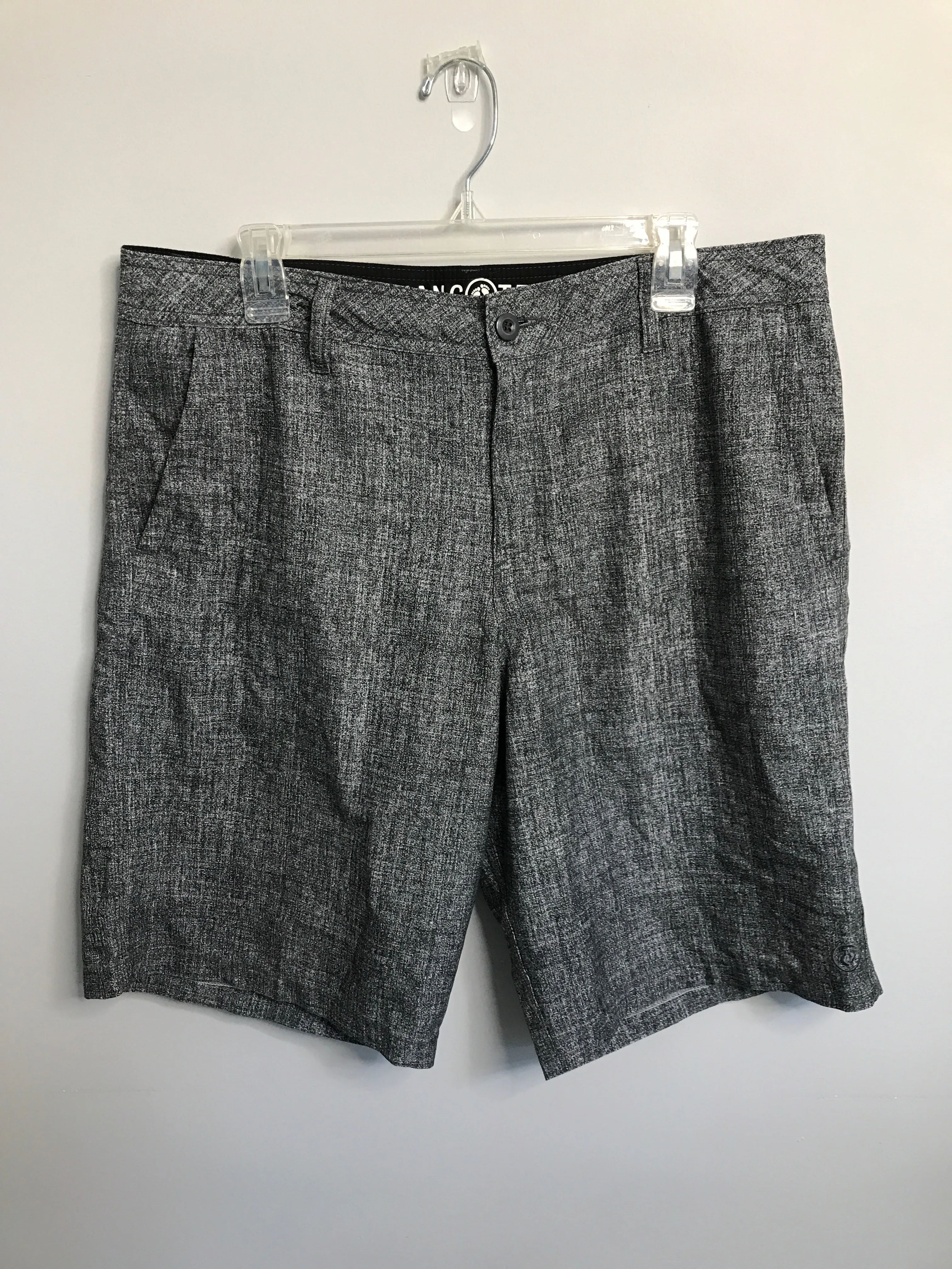 Mens Pant Size 36 Men's(LG) Gray Hang Ten Shorts
