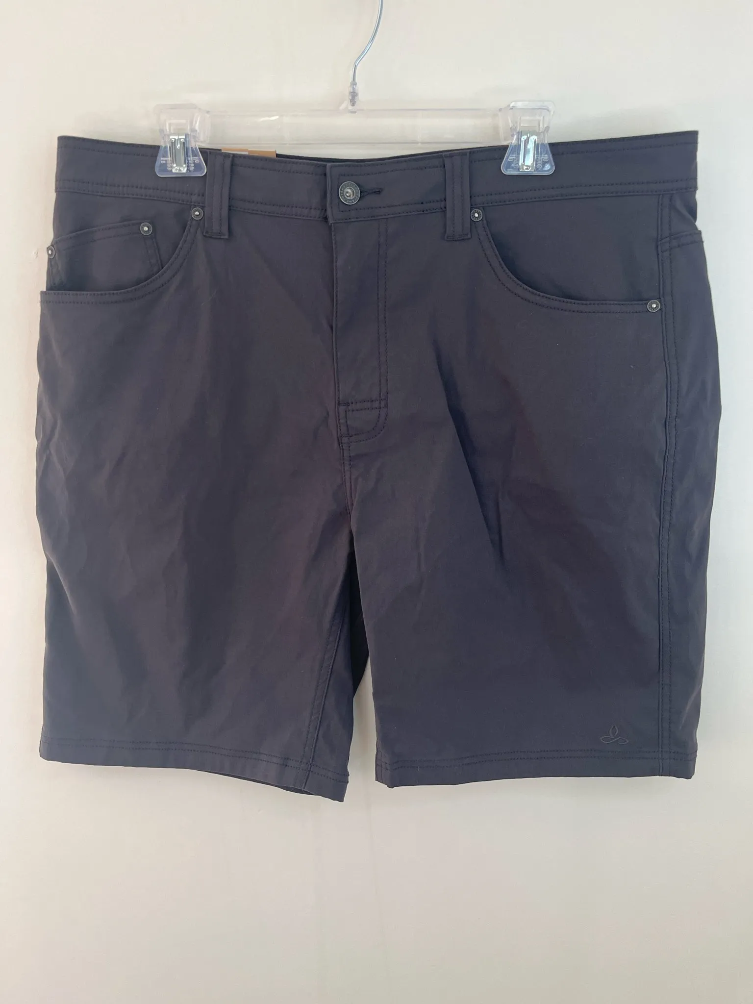 Mens Pant Size 38 Men's(LG) Gray Prana NWT Shorts