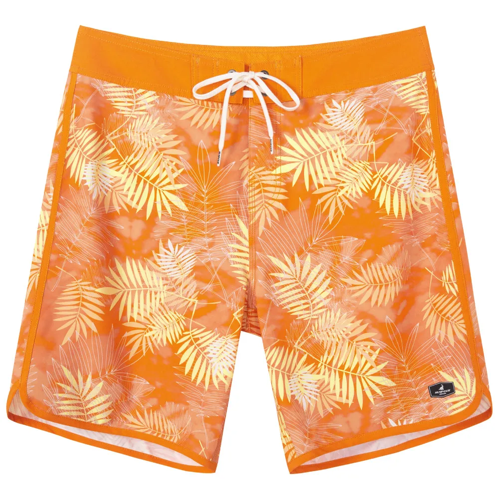 Men's Quick-Dry Stretch Stripes Printed BoardShorts