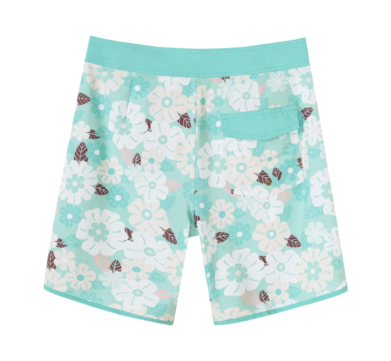 Men's Quick-Dry Stretch Stripes Printed BoardShorts