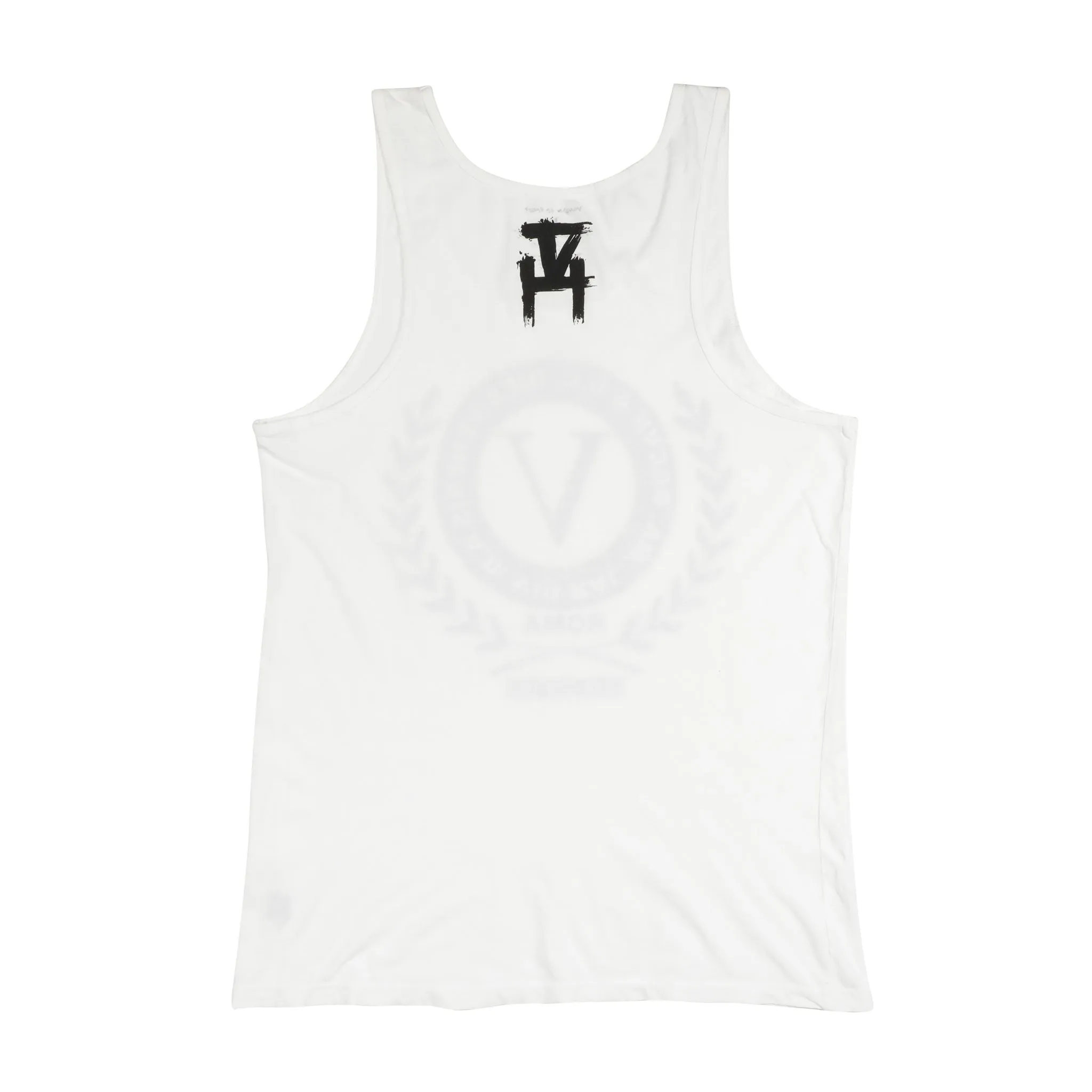 Men's - Roma White Tank Top A-Shirt