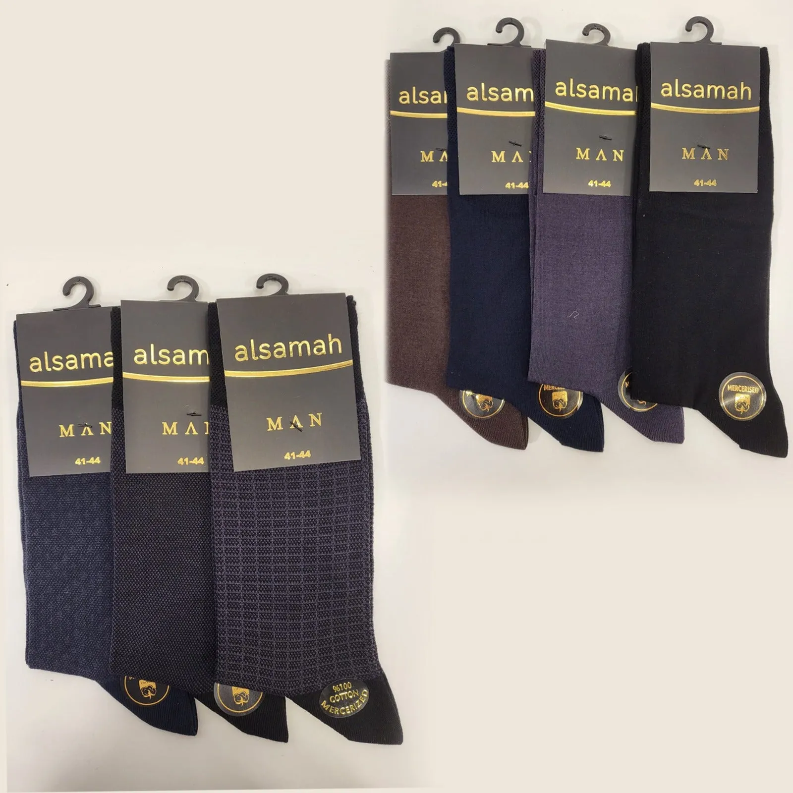 Men's satin marseille socks