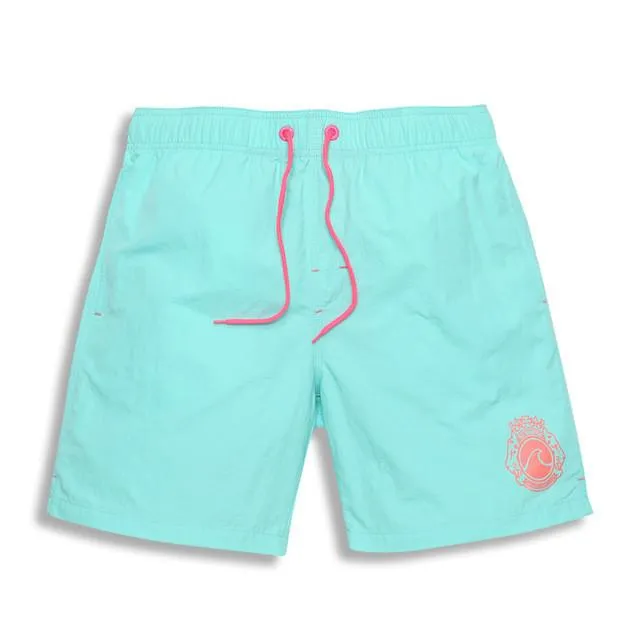 Men's Solid Color Board Shorts 7 Colors