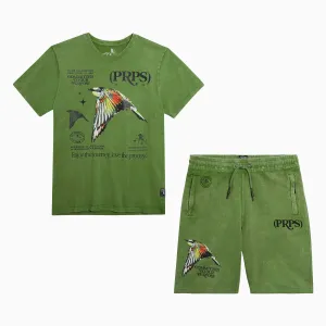 Men's Species T Shirt and Shorts Outfit