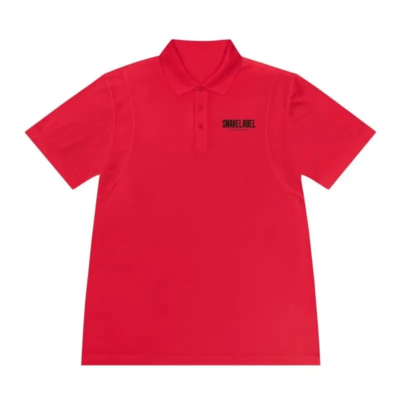Men's Sport Polo snake  Shirt | Moisture-Wicking Polyester Fabric | Lightweight & Stylish