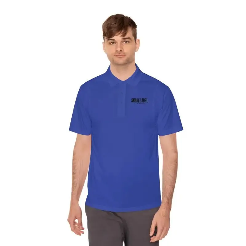Men's Sport Polo snake  Shirt | Moisture-Wicking Polyester Fabric | Lightweight & Stylish