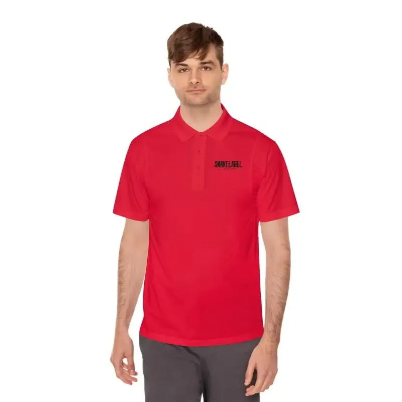 Men's Sport Polo snake  Shirt | Moisture-Wicking Polyester Fabric | Lightweight & Stylish