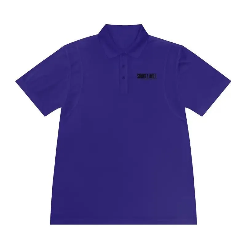 Men's Sport Polo snake  Shirt | Moisture-Wicking Polyester Fabric | Lightweight & Stylish