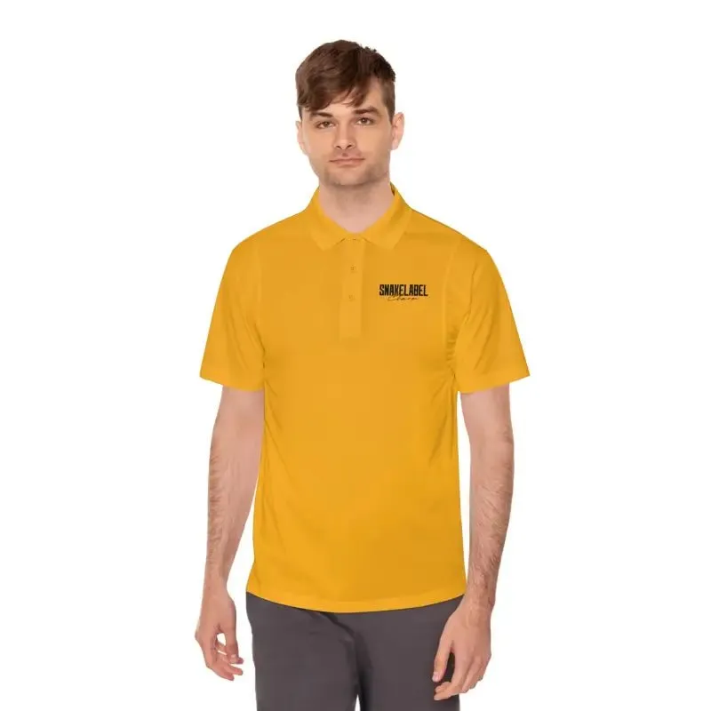 Men's Sport Polo snake  Shirt | Moisture-Wicking Polyester Fabric | Lightweight & Stylish