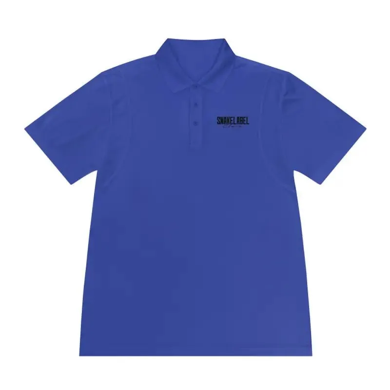 Men's Sport Polo snake  Shirt | Moisture-Wicking Polyester Fabric | Lightweight & Stylish