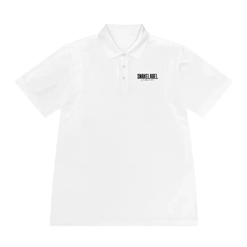 Men's Sport Polo snake  Shirt | Moisture-Wicking Polyester Fabric | Lightweight & Stylish