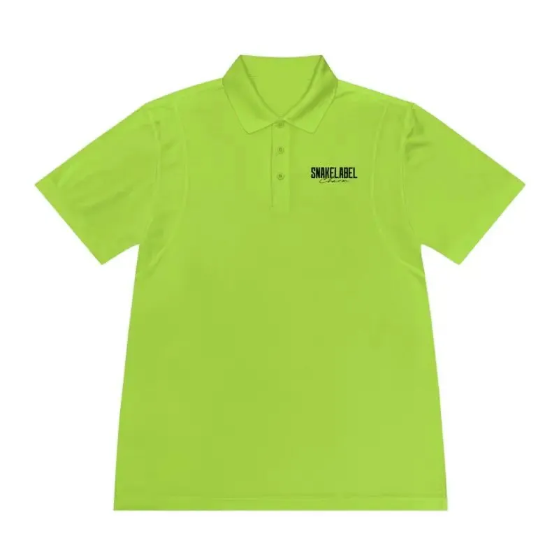 Men's Sport Polo snake  Shirt | Moisture-Wicking Polyester Fabric | Lightweight & Stylish